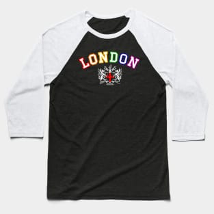 Team Rainbow LGBT London Pride Baseball T-Shirt